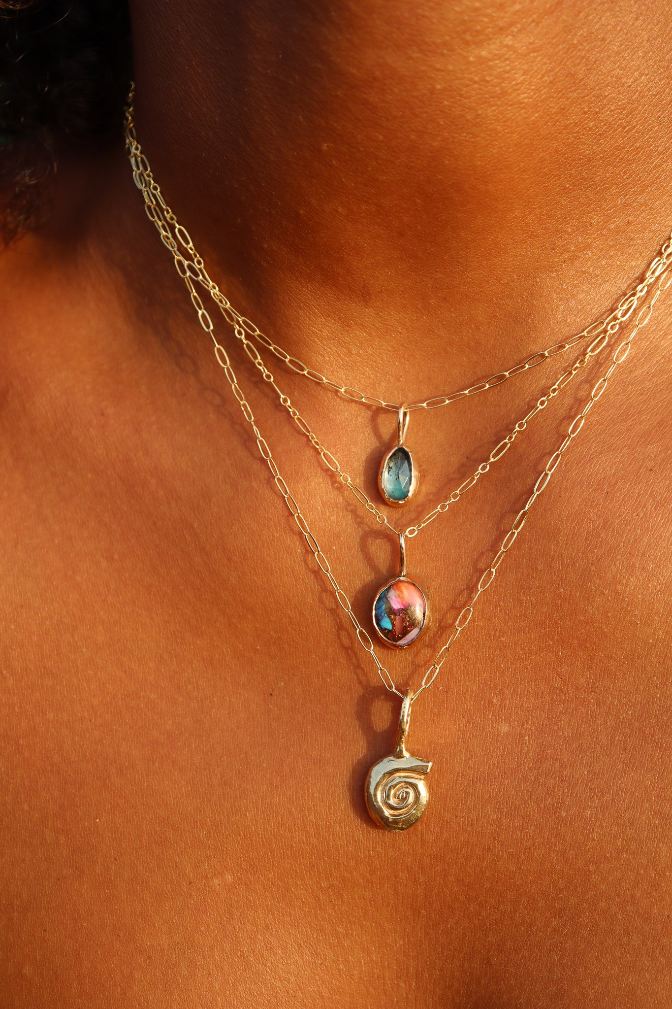 Sunset necklace