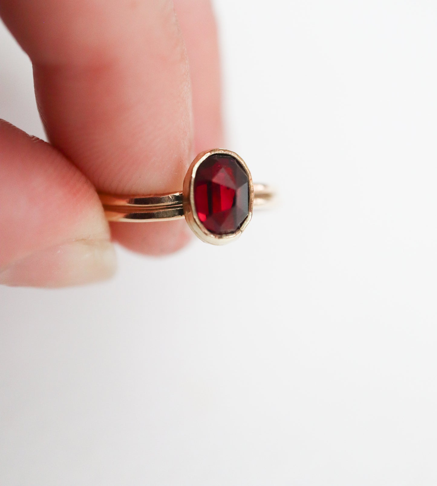 Garnet ring