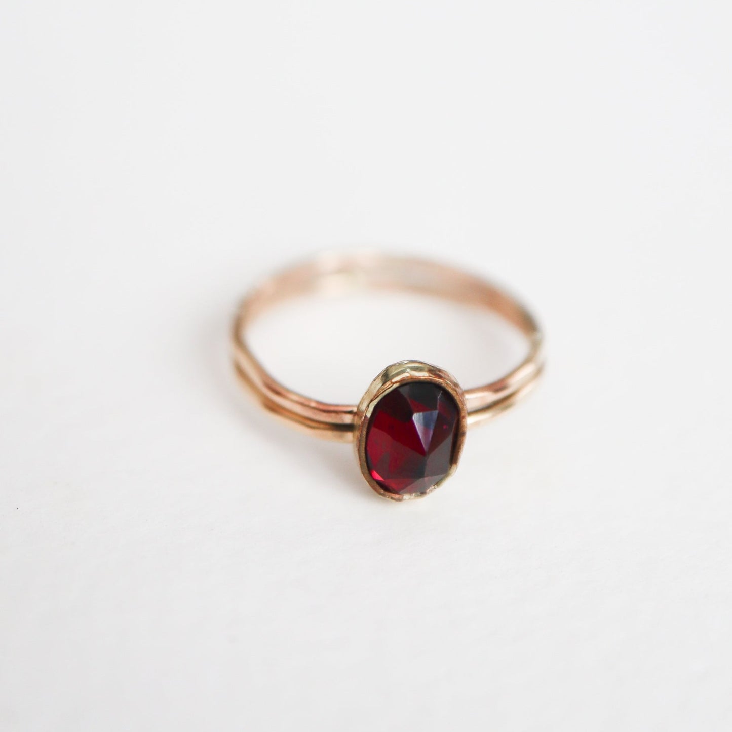 Garnet ring