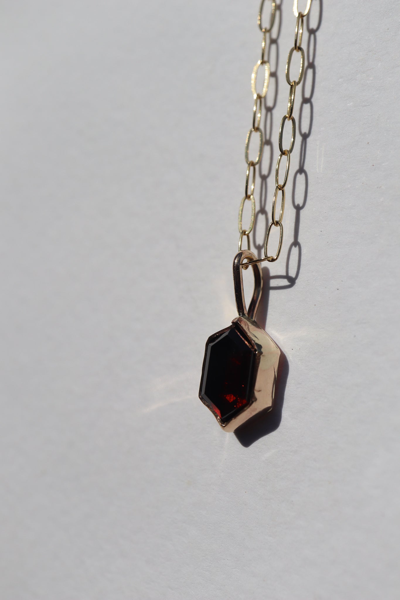 Garnet necklace