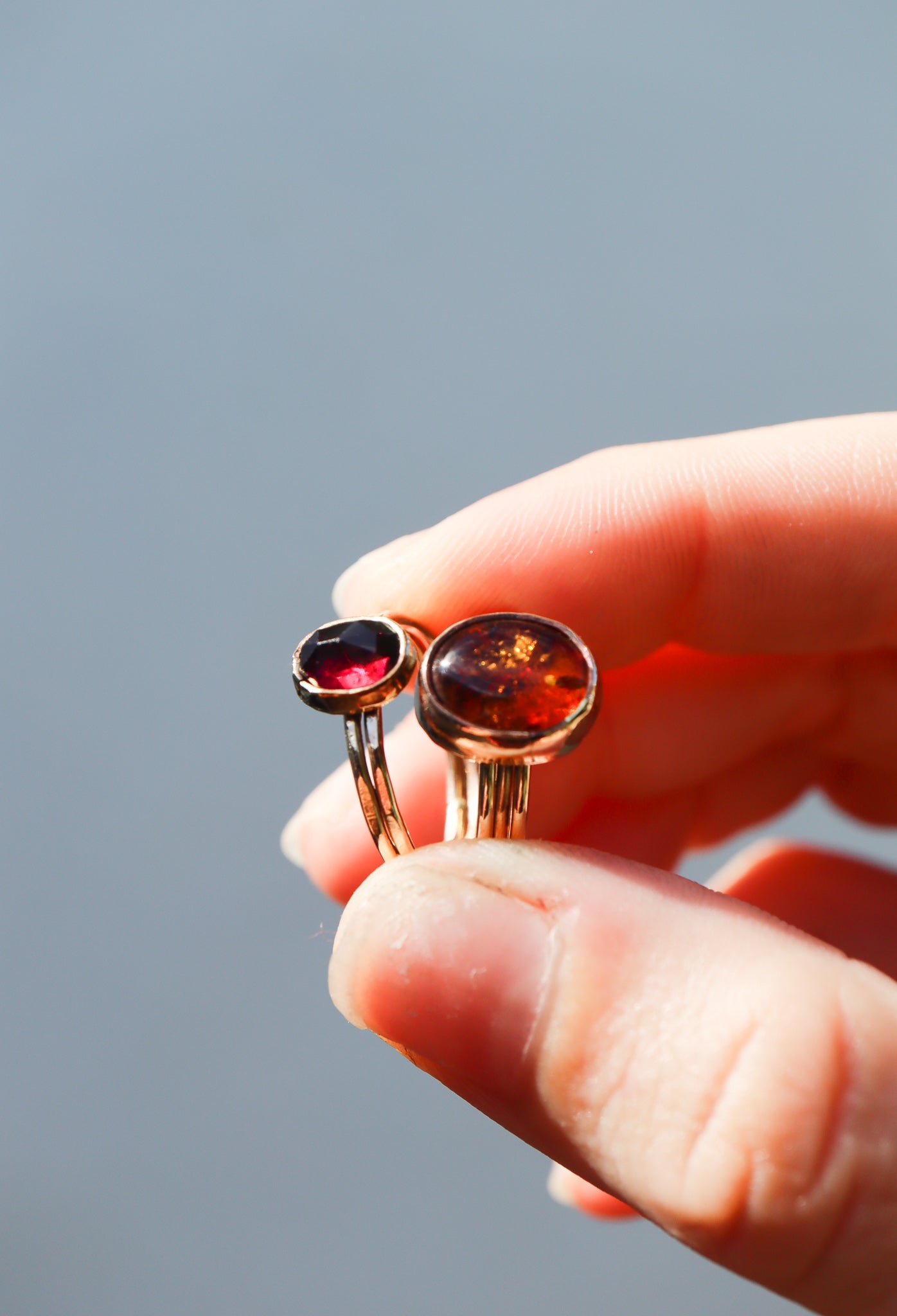 Garnet ring