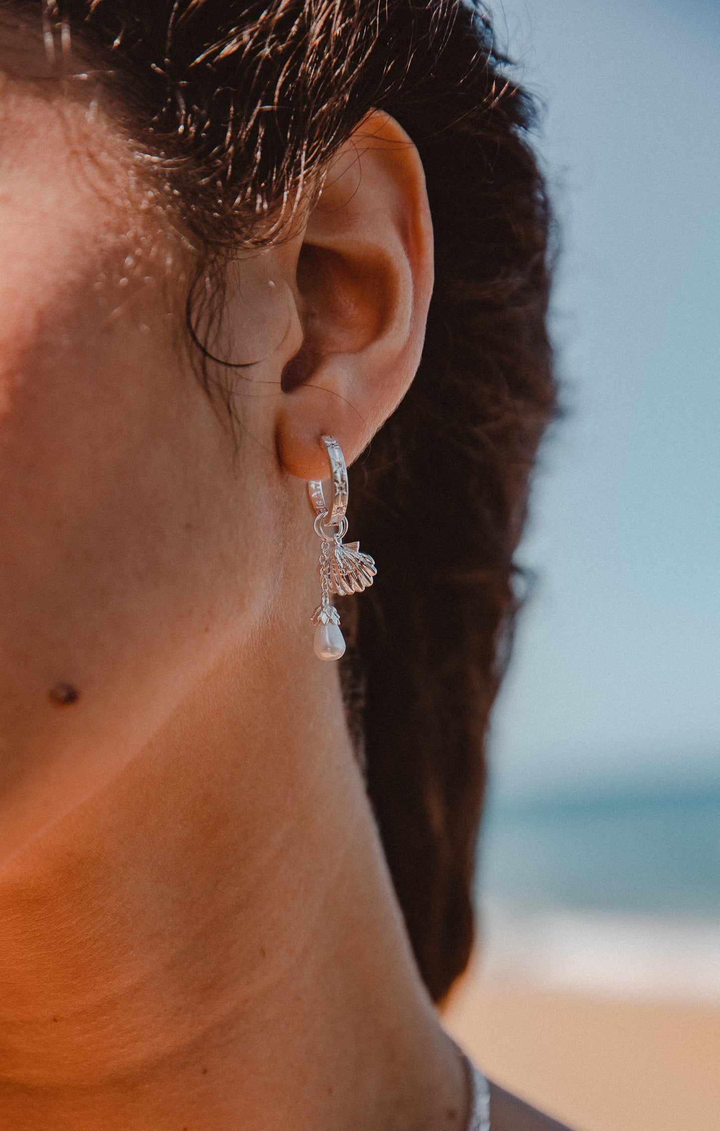 Aphrodite Silver Earrings