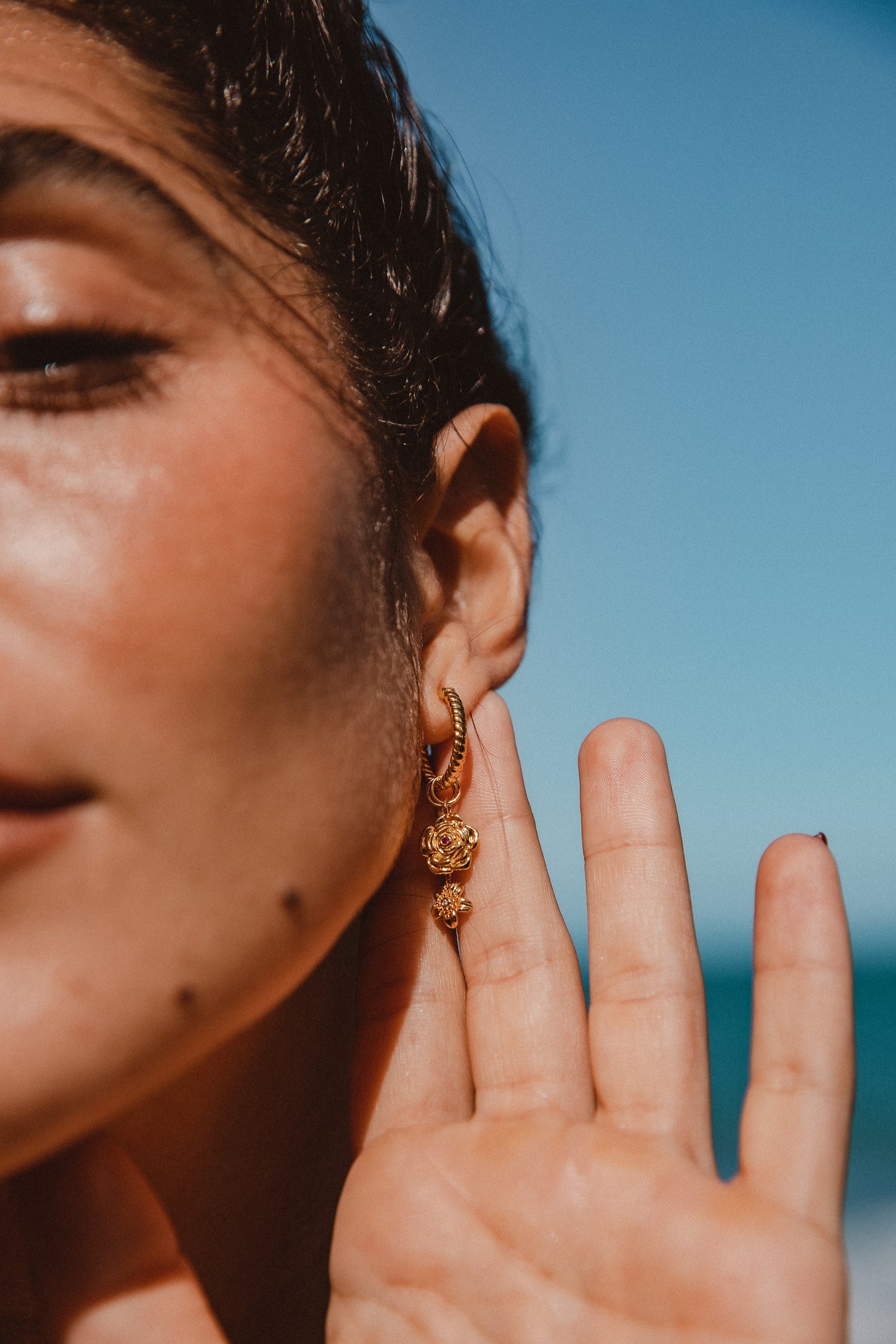 Blossom Gold Earrings