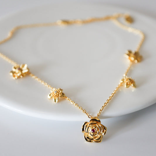 Blossom Gold Necklace