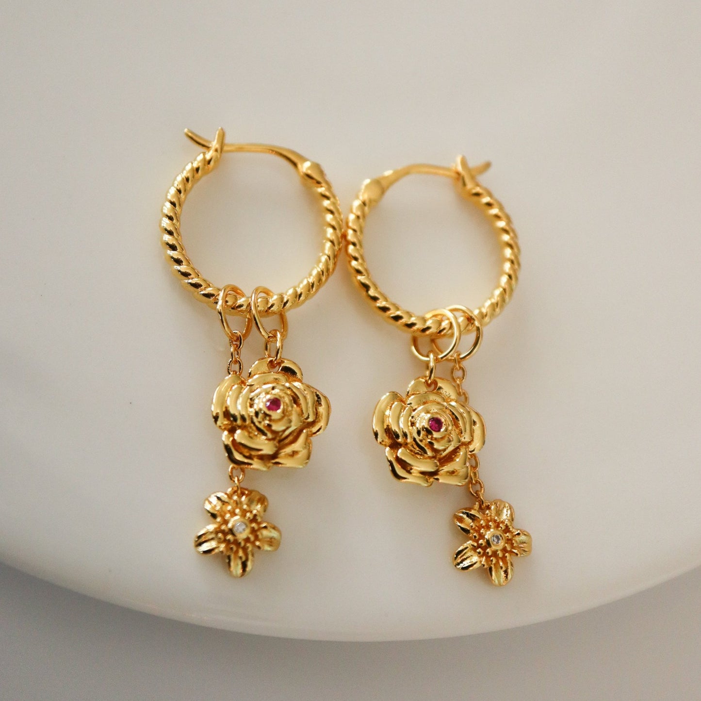 Blossom Gold Earrings