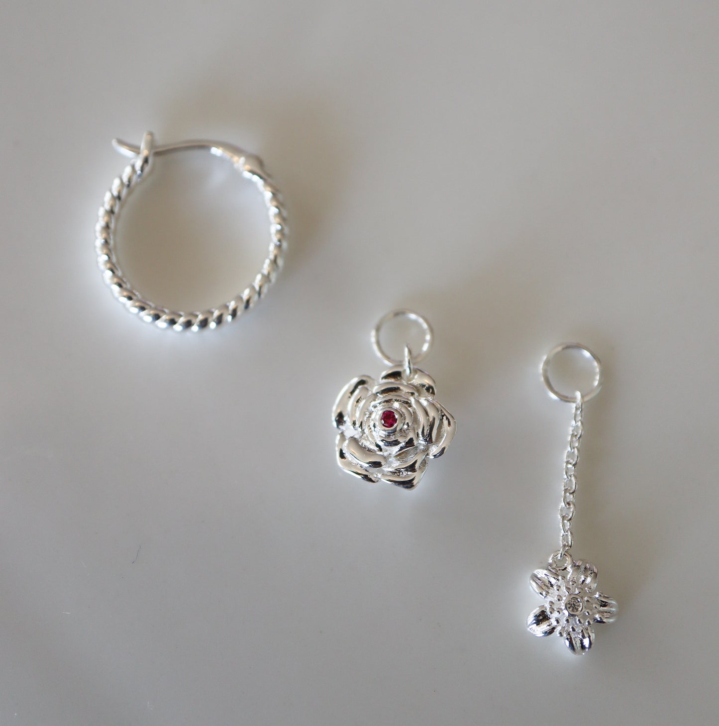 Blossom Silver Earrings