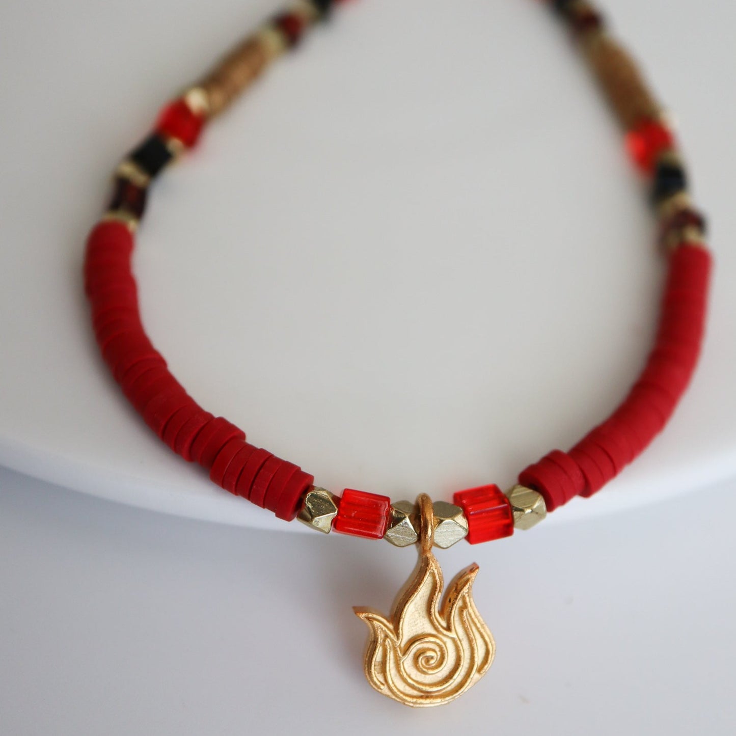Fire necklace
